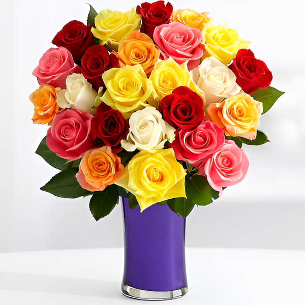 Rose Bouquet of flowers (#1146-Lg. )