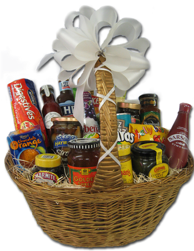 Gourmet Gift Basket (#1129)  "Picture Shown Largest Size"