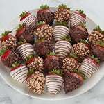 24-lg., 12-md., 6-sm.-Dipped Strawberry Decedent Chocolate (#1162-lg.)  "Lg. - Picture Shown"