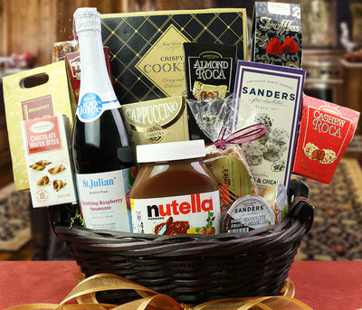 Nutella Chocolate Holiday Gift Basket #6277  "Picture Shown Largest Size"