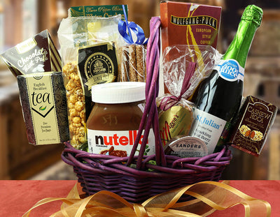 Nutella Chocolate Holiday Gift Basket #6287  "Picture Shown Largest Size"