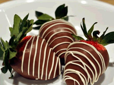 For Him Chocolate Covered Strawberries #7754 "Largest Gift Picture Shown"