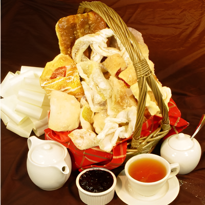 Fine European Pastries and Bread Bakery Basket #6652"Largest Gift Picture Shown"