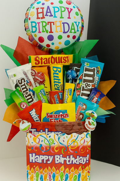 Happy Birthday Junk Box (#1132)  "Picture Shown Largest Size"