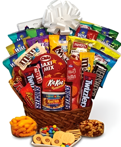 Junk food Basket (#1134)  "Picture Shown Largest Size"