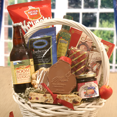 Favorite Michigan Basket #5223  "Largest Gift Picture Shown"