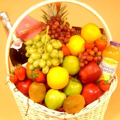 Deluxe fresh Fruit Gift Basket 6630"Largest Gift Picture Shown"