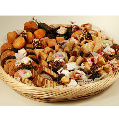 Mediterranean Bakery Gift Tray #6603  "Picture Shown Largest Size"