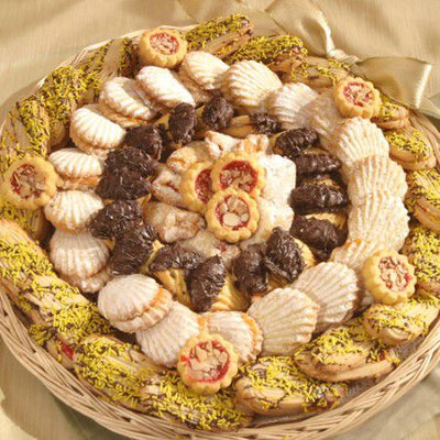 Nibbles Fancy Cookie Gift Tray #5229   "Picture Shown Largest Size"