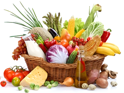 ORGANIC Healthy Veggie Gourmet basket  (# 1133)  "Picture Shown Largest Size"