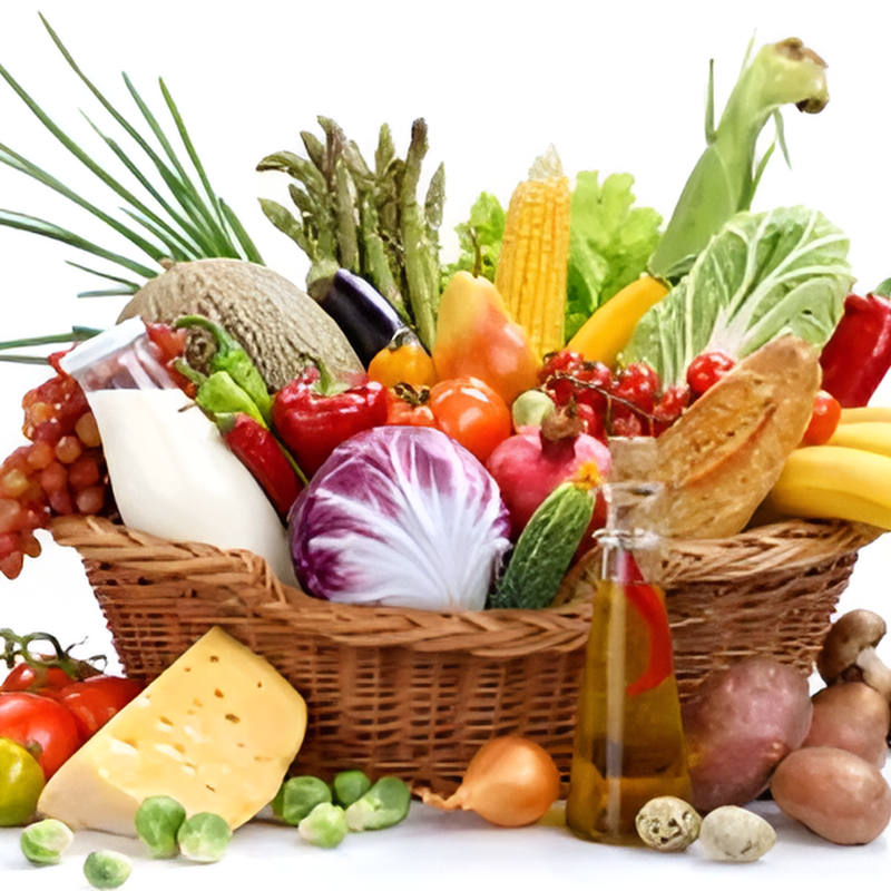 ORGANIC Healthy Veggie Gourmet basket  (# 1133)  "Picture Shown Largest Size"