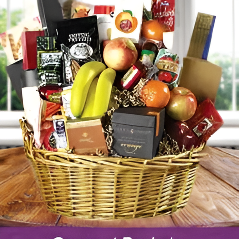 Gourmet-baskets Fresh Fruit Basket (# 1131)  "Picture Shown Largest Size"