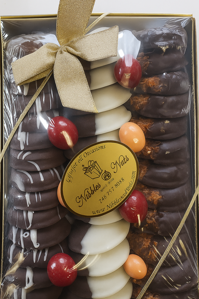 Bing Cherry Chocolate hand dipped chocolate Coverd Cookies (#1178)