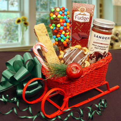 Santa's Mini Sleigh #8102  "Picture Shown Largest Size"