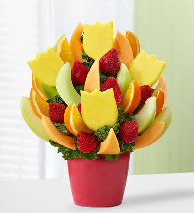 Sweet Medallions fresh Delicious edible Fruit Bouquet #1903  "Picture Shown Largest Size"