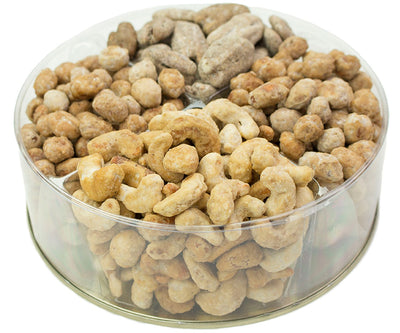 Assorted Butter Toffee Nuts Mix Round Gift