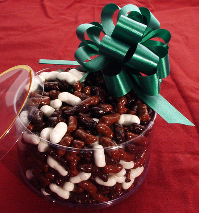 Round Pretzel Nibs Tin #3009  "Picture Shown Largest Size"