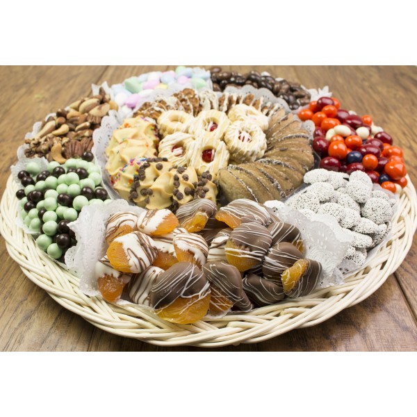 Fancy Cookies Chocolate Nut Gift Tray 6703