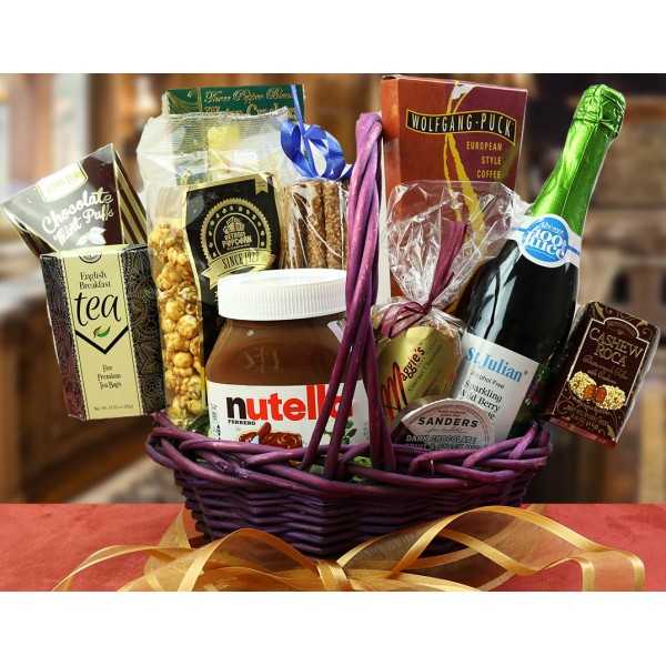 Nutella Chocolate Holiday Gift Basket 6287